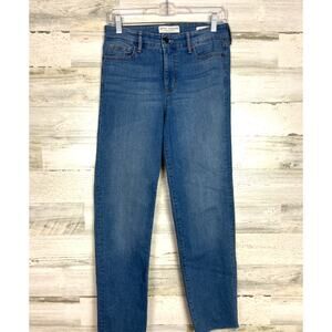 Social Standard by Sanctuary women's 2 slim straight blue denim jean distressed